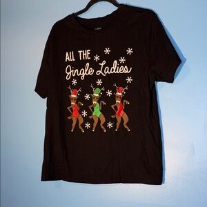 Black 'Jingle Ladies' Womenβs Shirt (Fast Shipping)